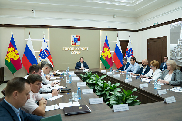 Глава Сочи Алексей Копайгородский провел совещание по вопросу участия города в государственных программах Российской Федерации