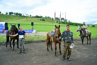 Первый ипподром для рабочих лошадей открылся на Алтае