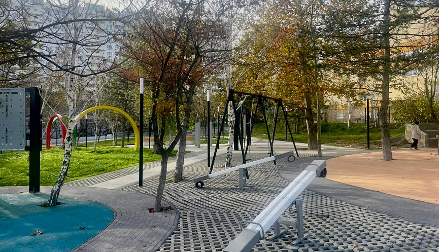 В Новороссийске обновили аллею Спорта
