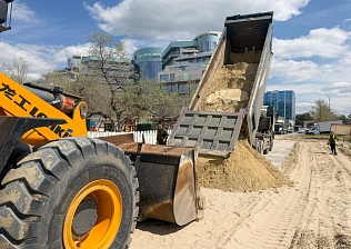 В Анапе стартовал комплекс работ по отсыпке пляжей чистым песком