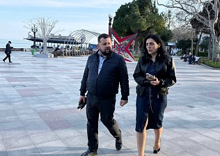 Ялтинскую набережную готовят к курортному сезону