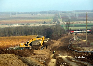В Темрюкском районе строят новый магистральный трубопровод