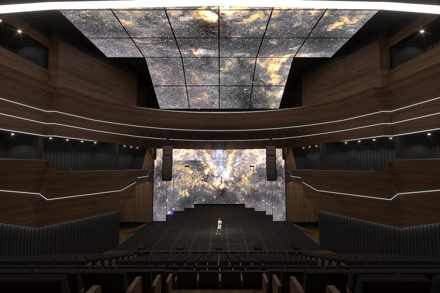 Первый в России концертный зал с трансформацией LED-потолка появится в Кисловодске
